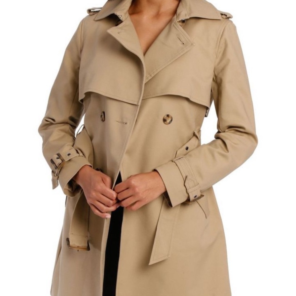 ⭐️ Basque Neutral Trench Coat 🧥 Size 6